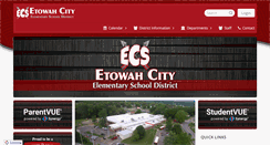Desktop Screenshot of etowahcityschool.com